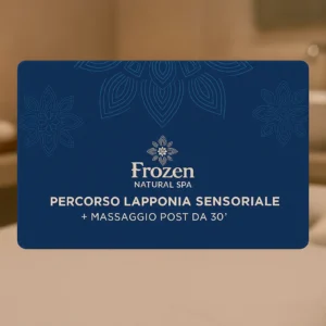 Percorso Lapponia sensoriale + Massaggio post da 30'