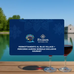 Pernottamento al Blue + Percorso Aurora Boreale Exclusive Gourmet