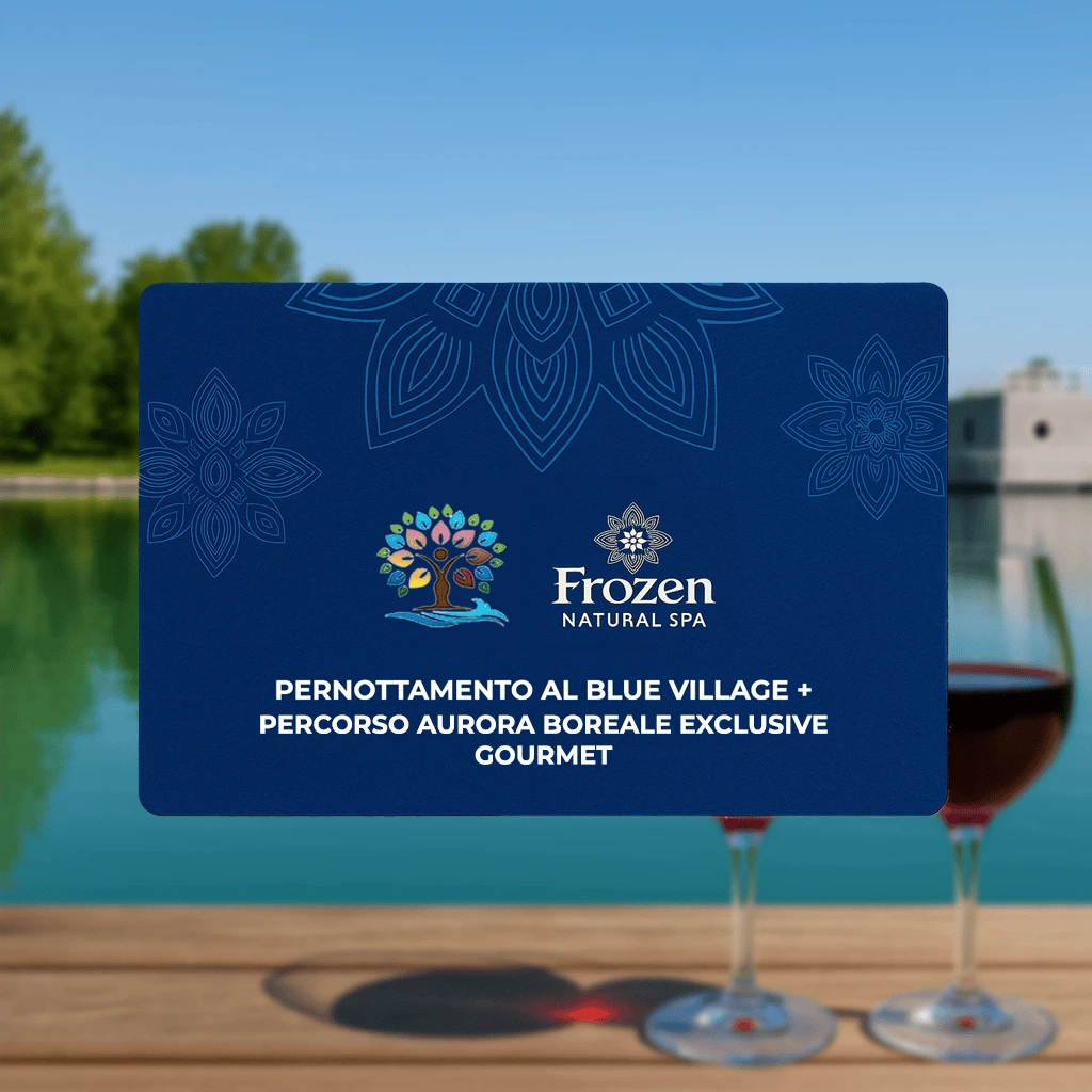 Pernottamento al Blue + Percorso Aurora Boreale Exclusive Gourmet